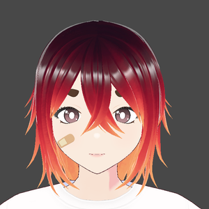 FIRE hair texture 