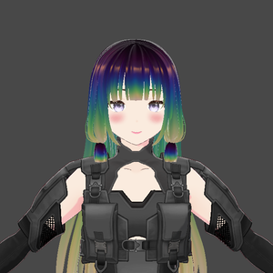 black to iridescence 