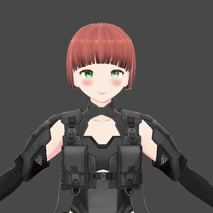 Dark salmon hair texture 
