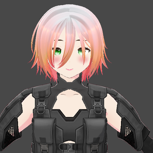 strawberry shortcake ( cream to pink) hair texture