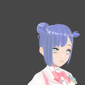small strand blue hair texture