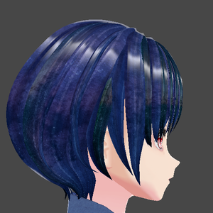 space themed hair texture