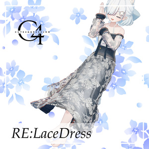 【5Avater対応】RE:LaceDress【MA対応・VRC想定衣装】 缩略图 2