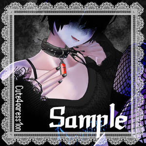 【MA対応】Choker-01【VRC-Accessory】 缩略图 3