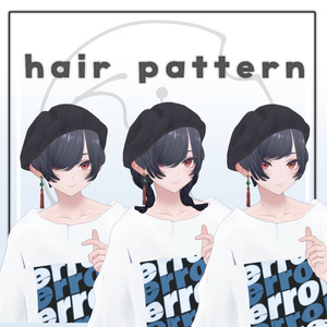 ［5アバター対応］帽子２種＋ヘア付！Hatmaker  -Unusual- 缩略图 4