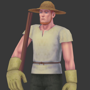 [Fantasy NPC] 寝ぼけた農夫さん