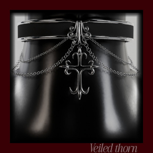 Gothic cross choker