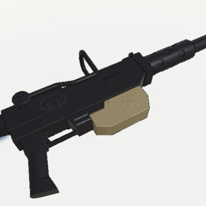 100mmマシンガン