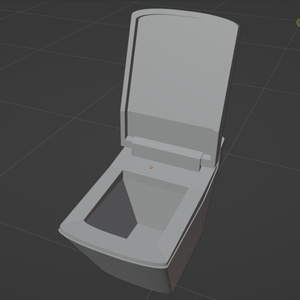便器/トイレの3Dプリントモデル(STL)