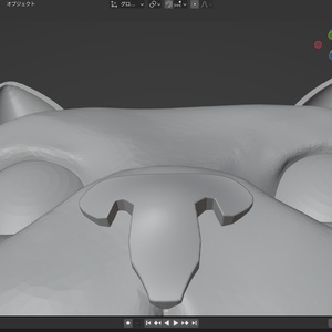 猫の３Dモデル