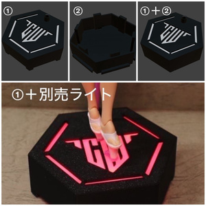 【受注生産】プラモデル展示スタンド HeXA...