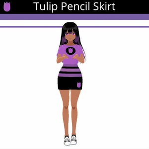 Tulip Pencil Skirt