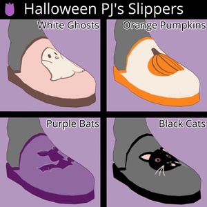 Halloween Pajamas Slippers