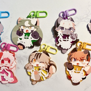 鬼畜眼鏡 メガ片シチュエーション アクリルスタンドキーホルダー