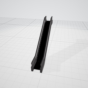 3dモデル　エスカレーター