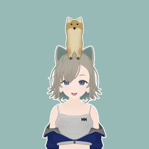 頭上のBEAN / オリジナル3Dモデル