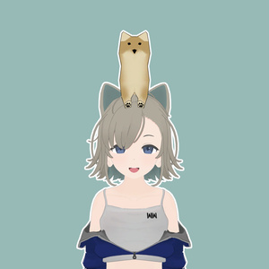 頭上のBEAN / オリジナル3Dモデル