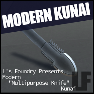 【3Dモデル】クナイ:ModernKunai