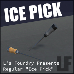 【3Dモデル】アイスピック:IcePick