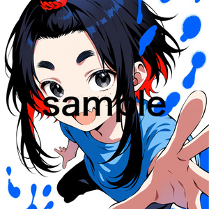 男の子飛び出し イラスト