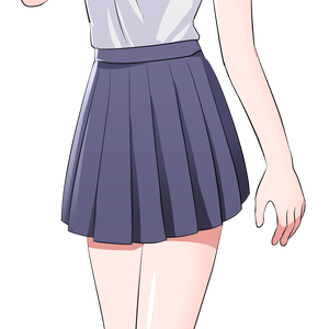【立ち絵】大人しい女の子【ＰＳＤデータ】