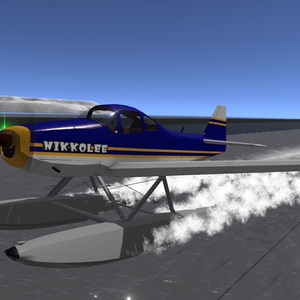 K3式 小型機用フロート（YP01 NIKKOLEE 水上機転換キット）【VRC想定】【Sacc's Flight】（再配布可） 缩略图 4