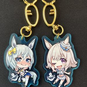 ウマ娘 衣装アクリルキーホルダー カレンチャン カレンチャン アクリル