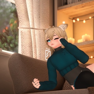 Ava Bunny Maid! Femboy Toggle! Face Tracking! (Version 1.18)(PC/Quest