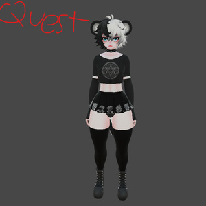 Ava Bunny Maid! Femboy Toggle! Face Tracking! (Version 1.18)(PC/Quest