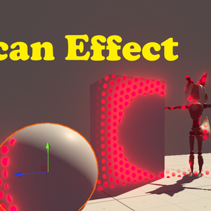 Scan Effect shader