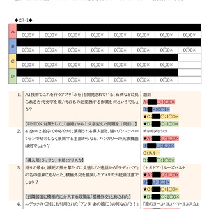 abcGrats公式記録集 - riot_quiz - BOOTH