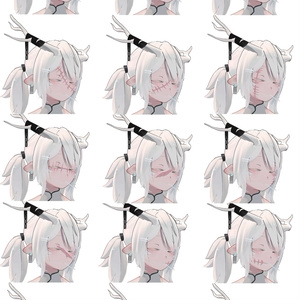 傷跡テクスチャ/龍のヨルちゃん 缩略图 5