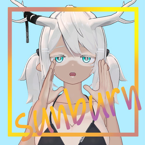 【マスクテクスチャ】Sunburn / for 龍のヨルちゃん