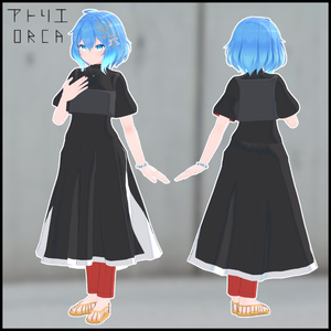 オリジナル衣装:OutfitJune【Unity2019対応済】