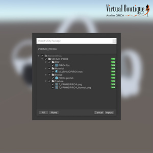 VRHMD_PIRO4【VRChat想定】 缩略图 2