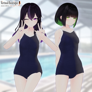 オリジナル衣装:スクール水着【Unity2022】 缩略图 2