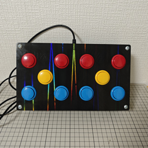 PUMP IT UP ハンドプレイ用 自作コントローラー