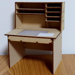 新製品・1/6アニメ作画机(組み立てキット) - mt-west-studio - BOOTH