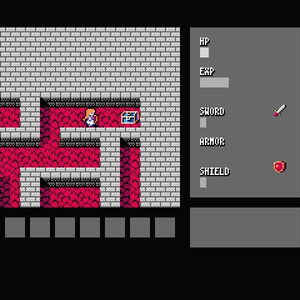 MSX2用ゲームソフト『MinQ:ExtrA』パッケージ版 - ぬけがら堂本舗