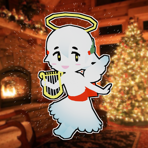 Christmas angel Vrchat ( PC / Quest )