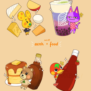 Animal Crossing あつ森 X Food 1 Sharkbooiのイラスト Pixiv