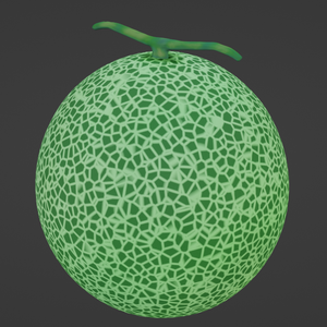 メロン（Blenderデータ）