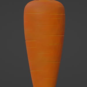 にんじん（Blenderデータ）