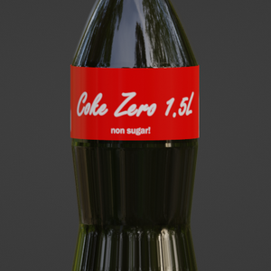 コーラもどき（Blenderデータ）