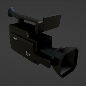 ビデオカメラ（Blenderデータ）