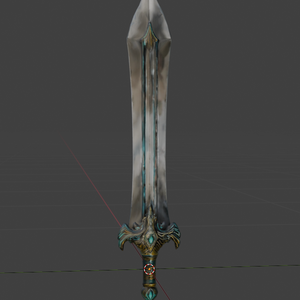 【3Dモデル】ファンタジー 武器 大剣1