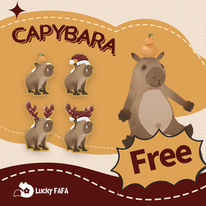 【capybara衣装】✦4キャラ対応✦ 缩略图 2