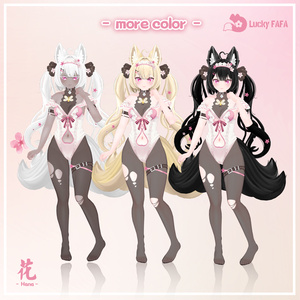 オリジナル3Dモデル「-花-Hana-」original 3D model 缩略图 3