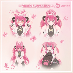オリジナル3Dモデル「-花-Hana-」original 3D model 缩略图 8