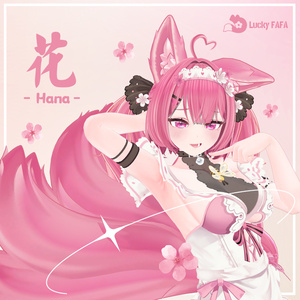 オリジナル3Dモデル「-花-Hana-」original 3D model 缩略图 19